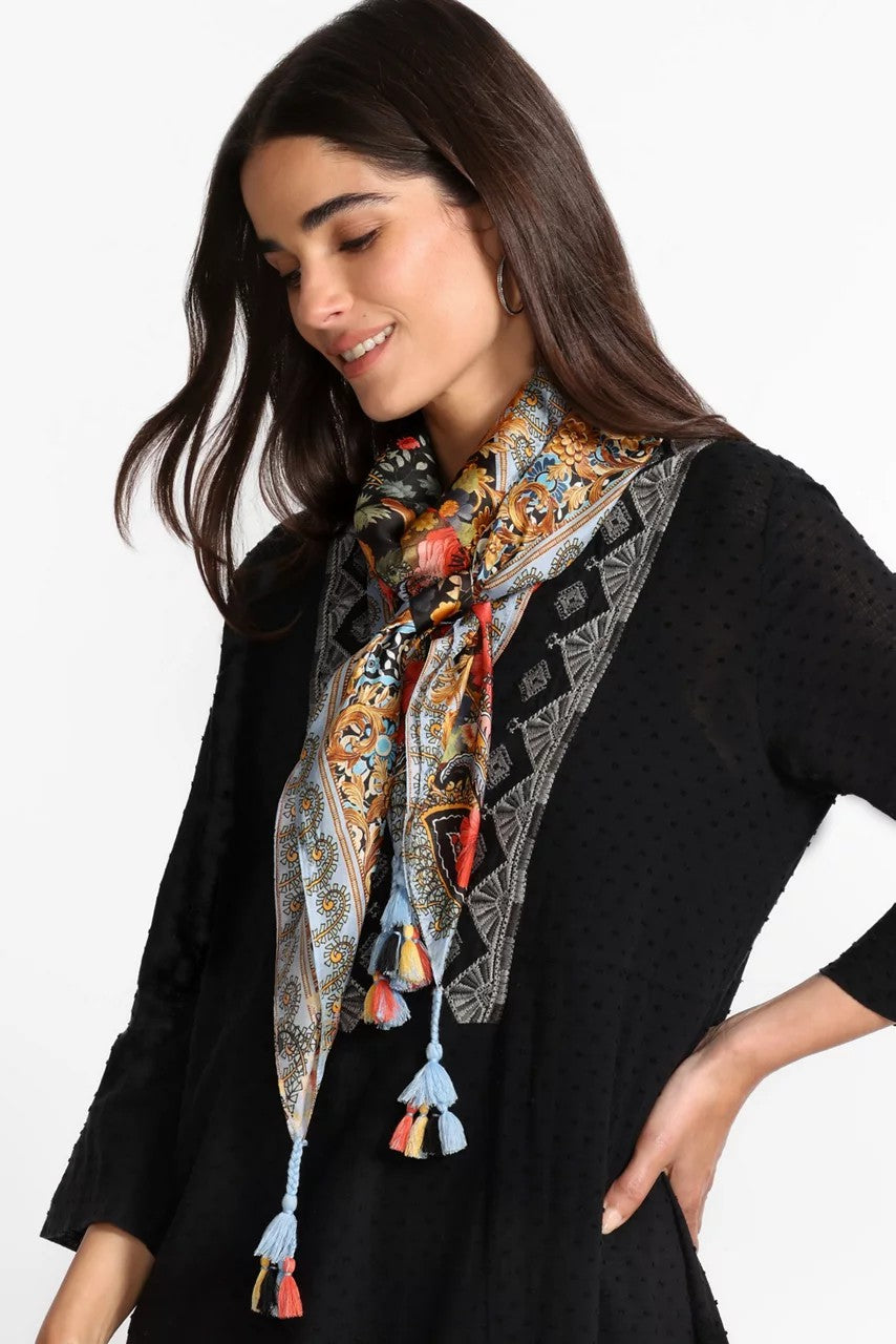 Johnny Was Women LETO SILK SCARF