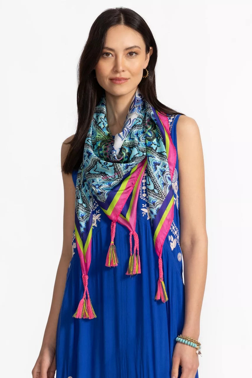 Johnny Was Women ELAINE SILK SCARF