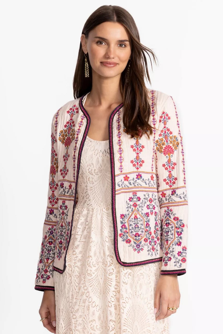 Johnny Was Women WENDY EMBROIDERED JACKET