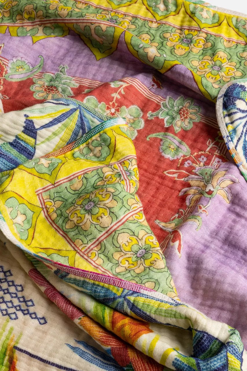 Johnny Was Women MELISSA GAUZE BLANKET
