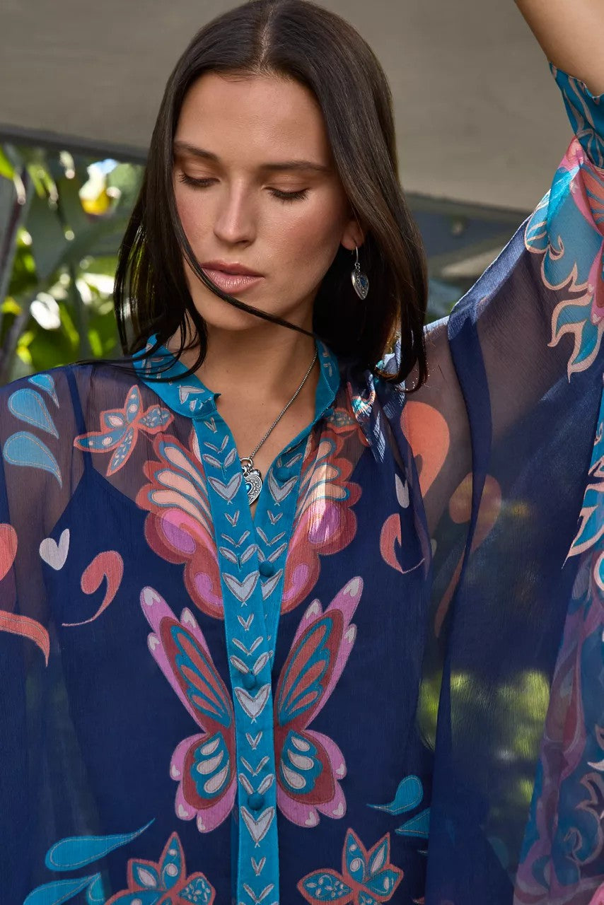 Johnny Was Women KATIA OVERSIZED BLOUSE
