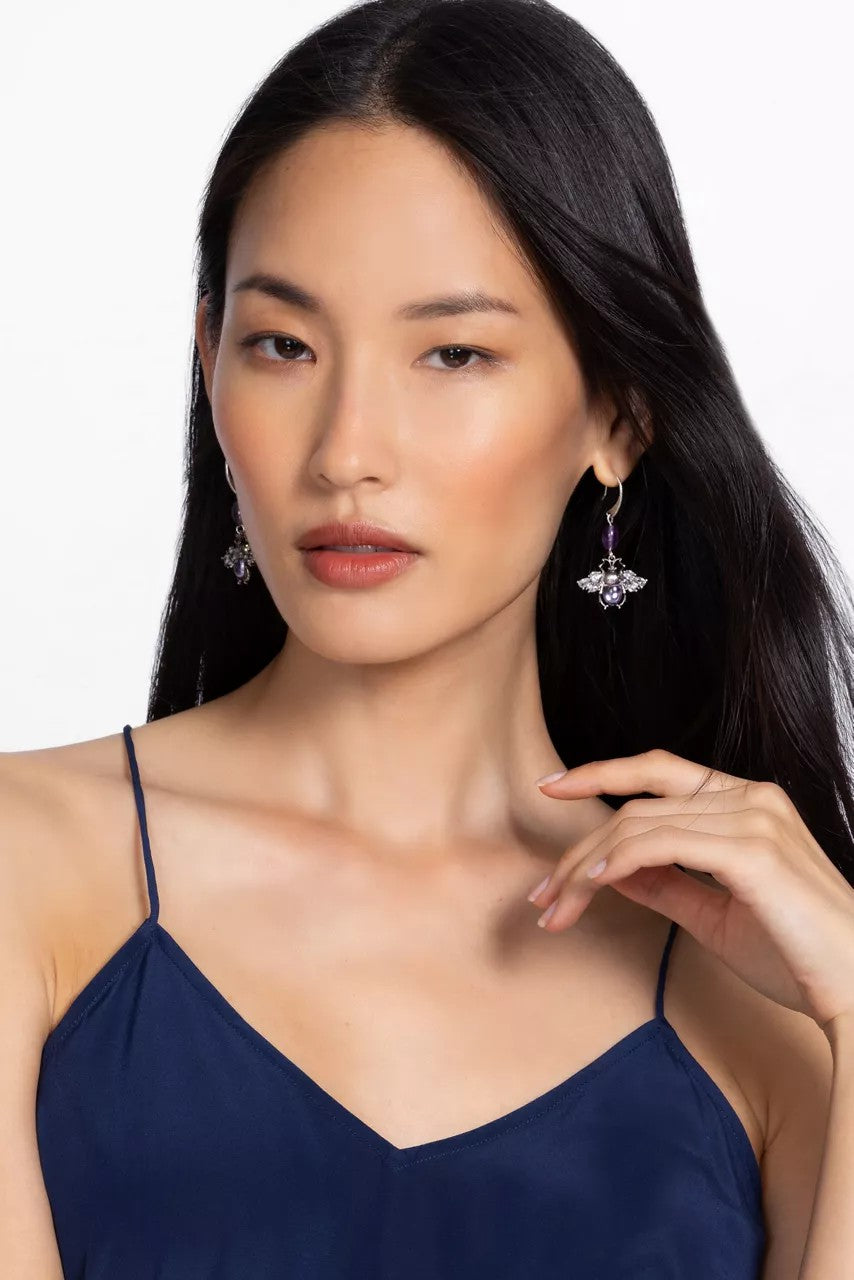 Johnny Was Women MINI CRITTER CHARM DROP EARRINGS