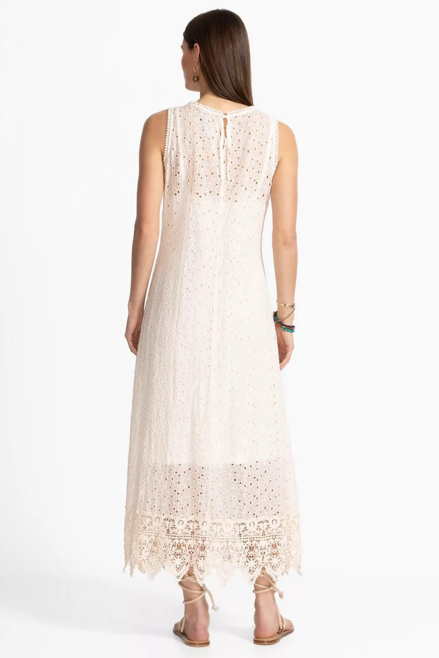 Johnny Was Women NYDIA APPLIQUE DRESS