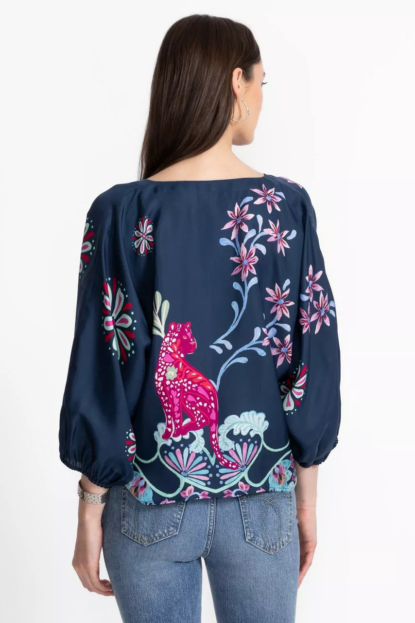 Johnny Was Women HARLYN BUTTON FRONT BLOUSE