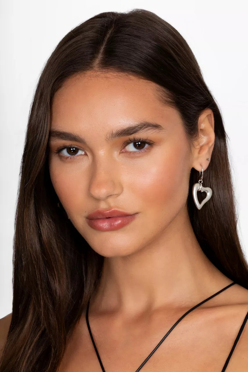 Johnny Was Women ABSTRACT HEART EARRINGS