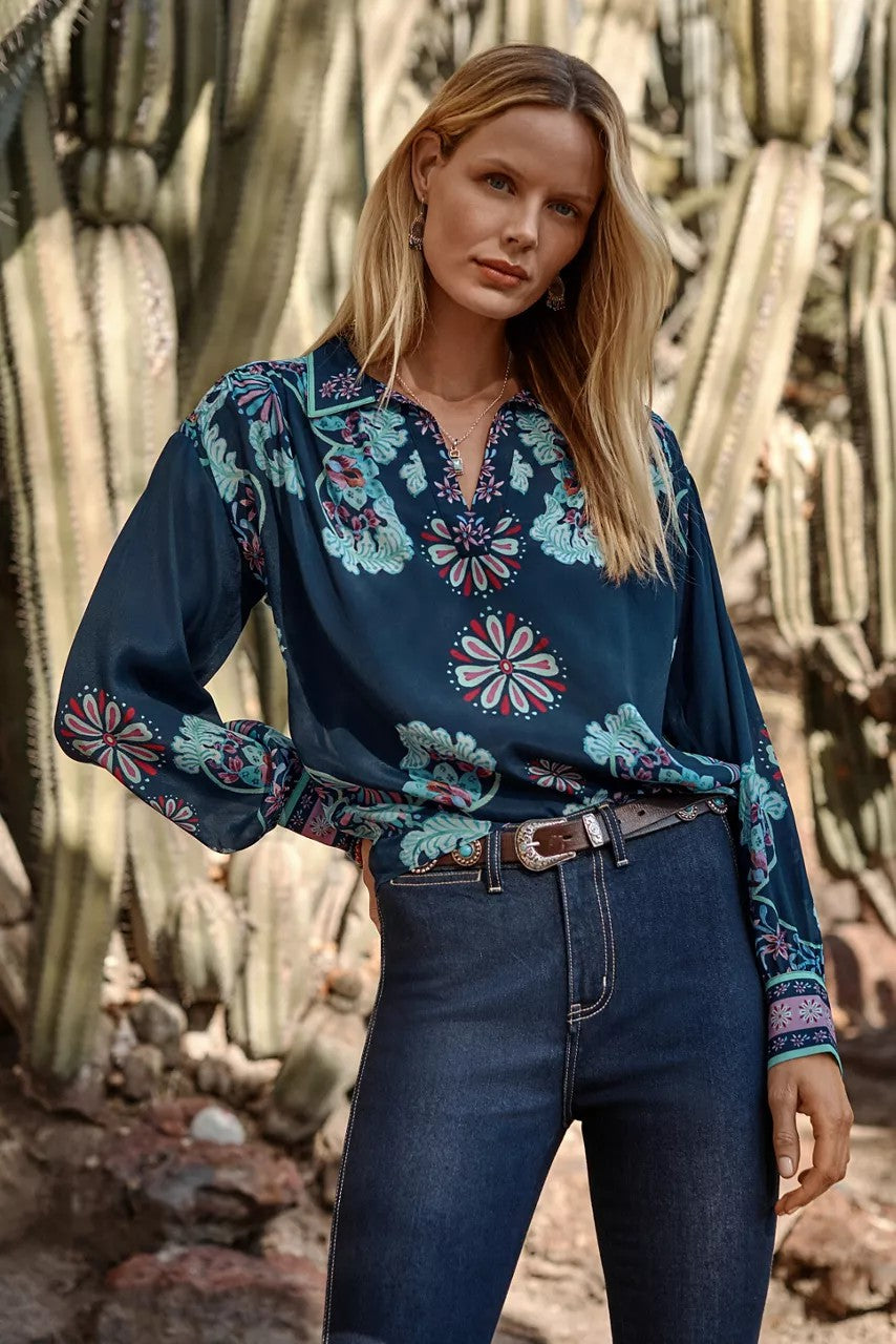 Johnny Was Women AMAYA BLOUSE