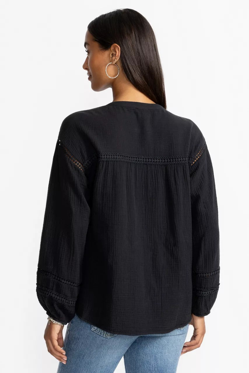 Johnny Was Women BUTTONDOWN BLOUSE WITH SLEEVE DARTS