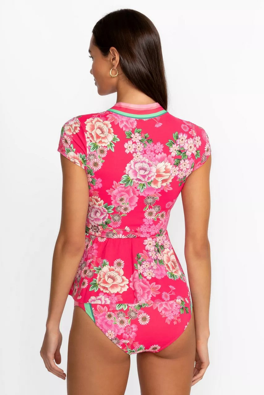 Johnny Was Women BELROSE WRAP TANKINI