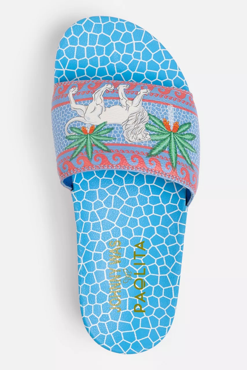 Johnny Was Women JW X PAOLITA PLATFORM POOL SLIDE