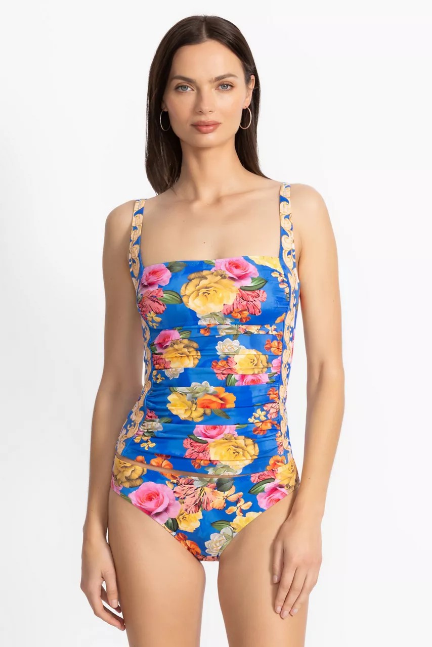 Johnny Was Women PAULINE RUCHED TANKINI