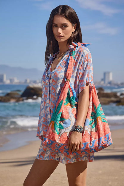 Johnny Was Women JW X PAOLITA CAMP SHIRT