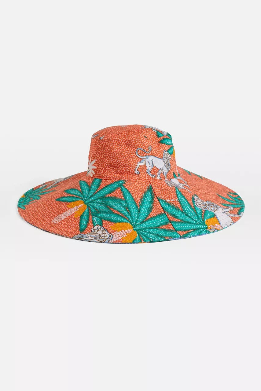 Johnny Was Women JW X PAOLITA REVERSIBLE BEACH HAT