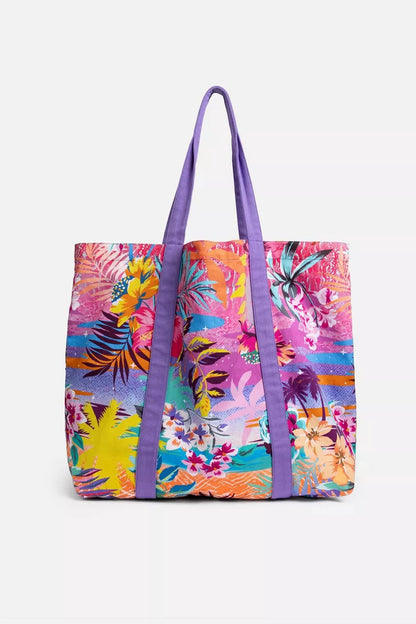 Johnny Was Women ZERU BEACH TOTE