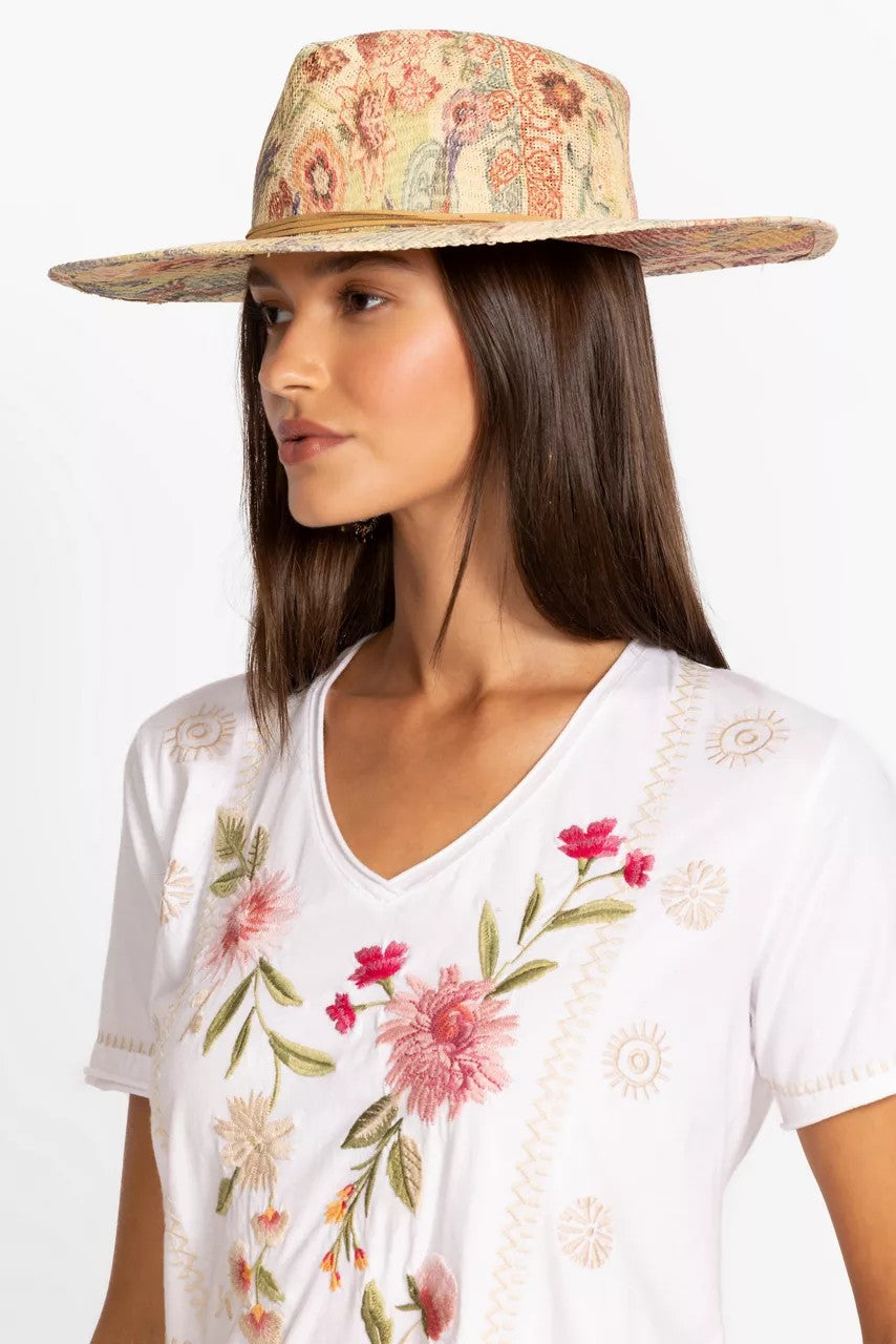 Johnny Was Women PAULA PRINTED BEACH HAT