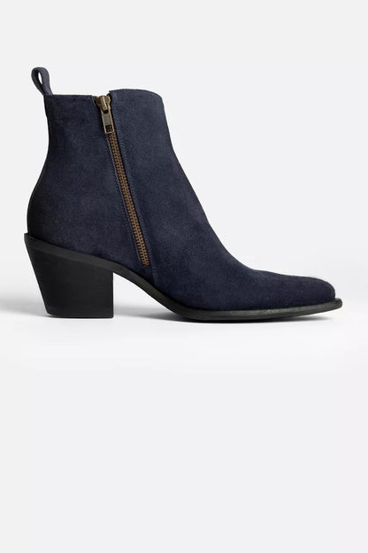 Johnny Was Women FRINGE ITALIAN SUEDE ANKLE BOOT