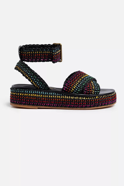 Johnny Was Women RAFFIA SANDAL