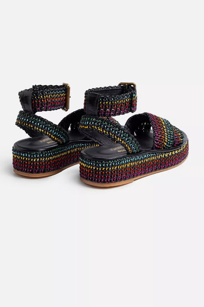 Johnny Was Women RAFFIA SANDAL