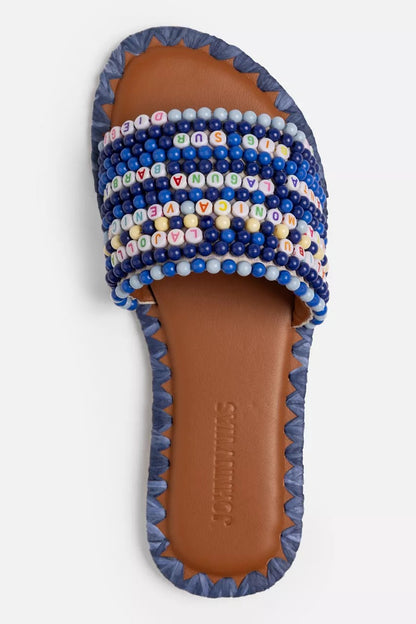 Johnny Was Women CALIFORNIA DESTINATION BEADED SANDAL