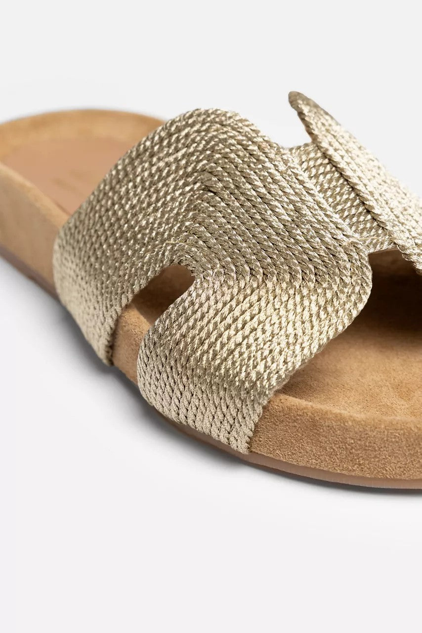 Johnny Was Women METALLIC ROPE SLIDE