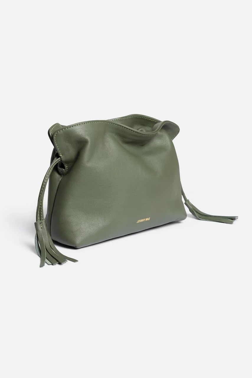 Johnny Was Women CINCH POUCH ITALIAN LEATHER CROSSBODY