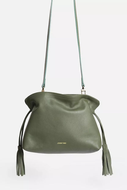 Johnny Was Women CINCH POUCH ITALIAN LEATHER CROSSBODY