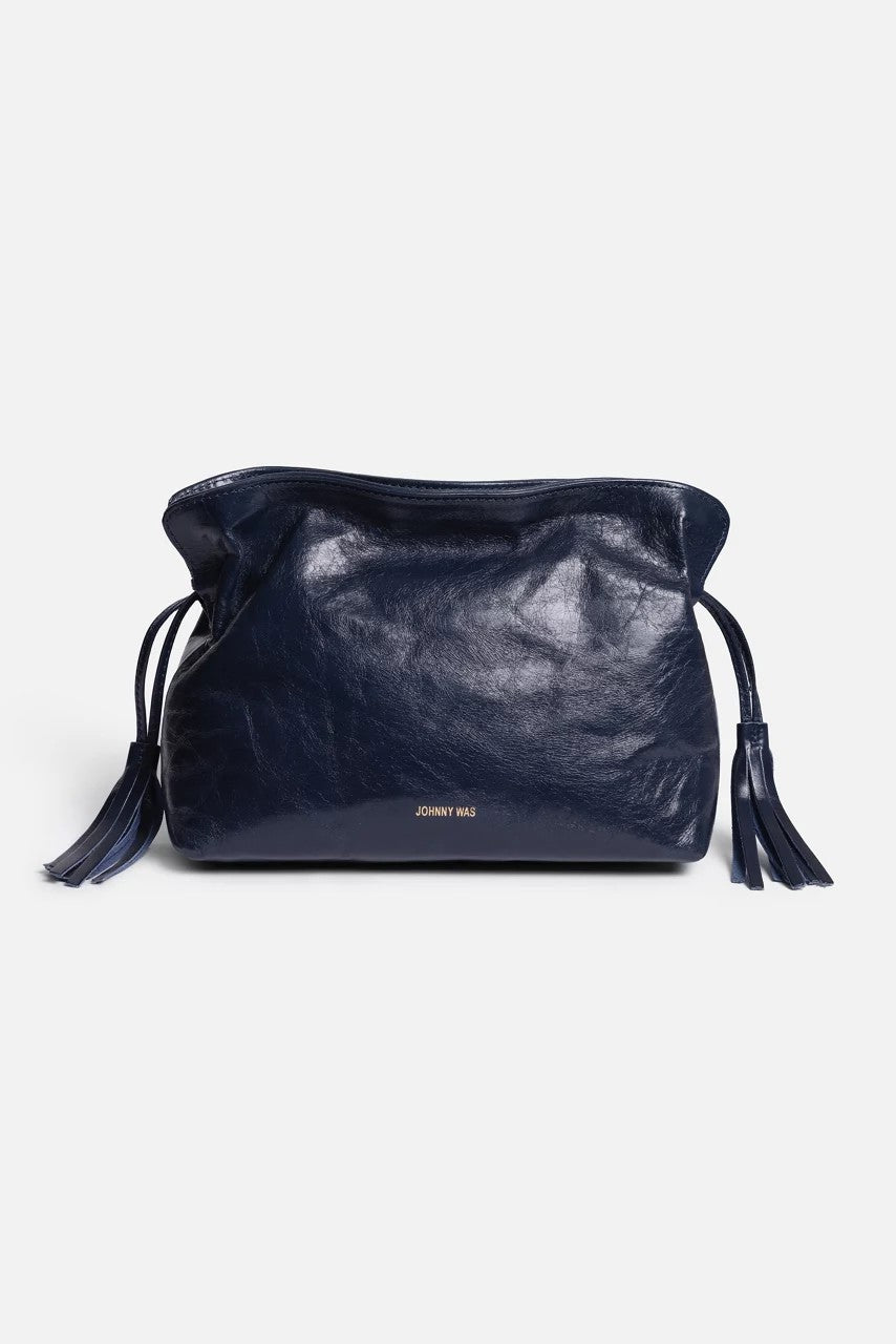 Johnny Was Women CINCH POUCH ITALIAN LEATHER CROSSBODY