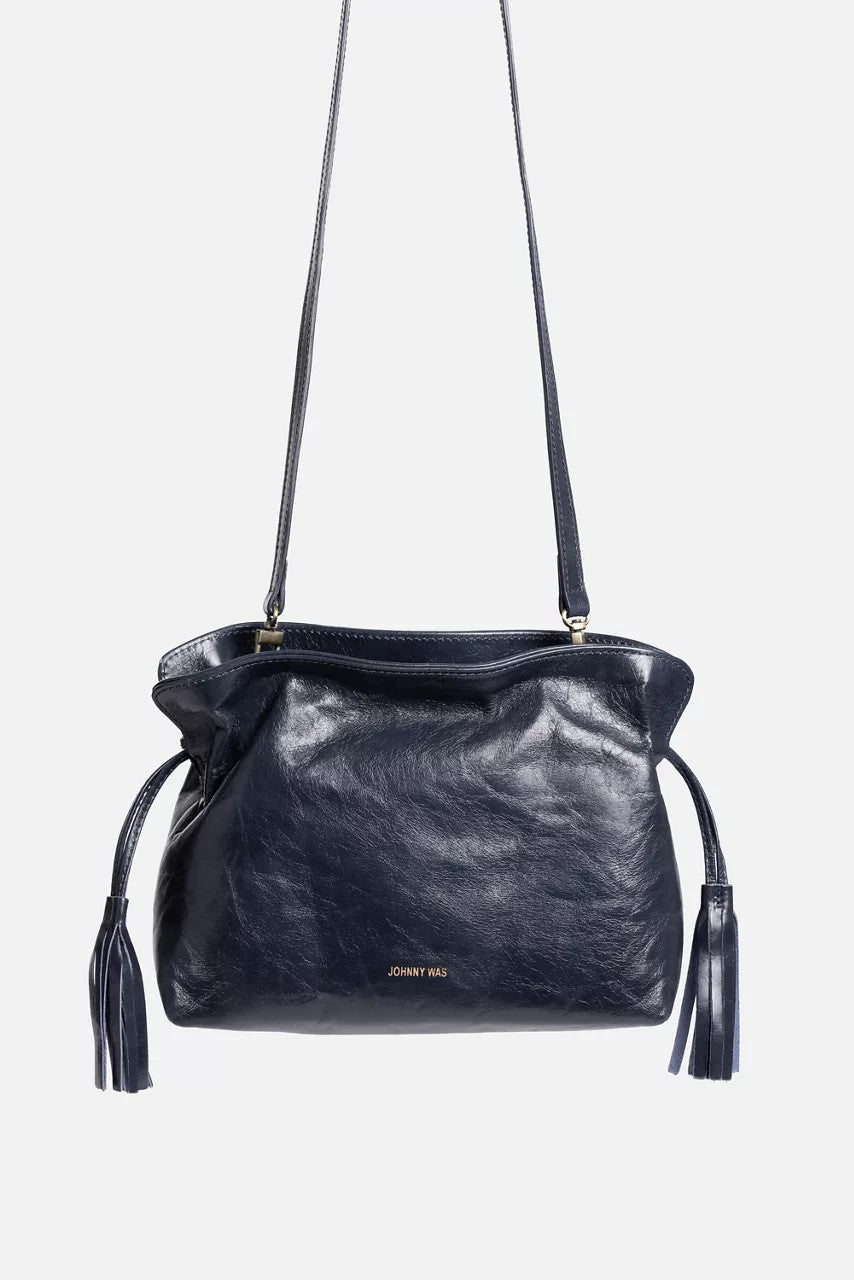 Johnny Was Women CINCH POUCH ITALIAN LEATHER CROSSBODY