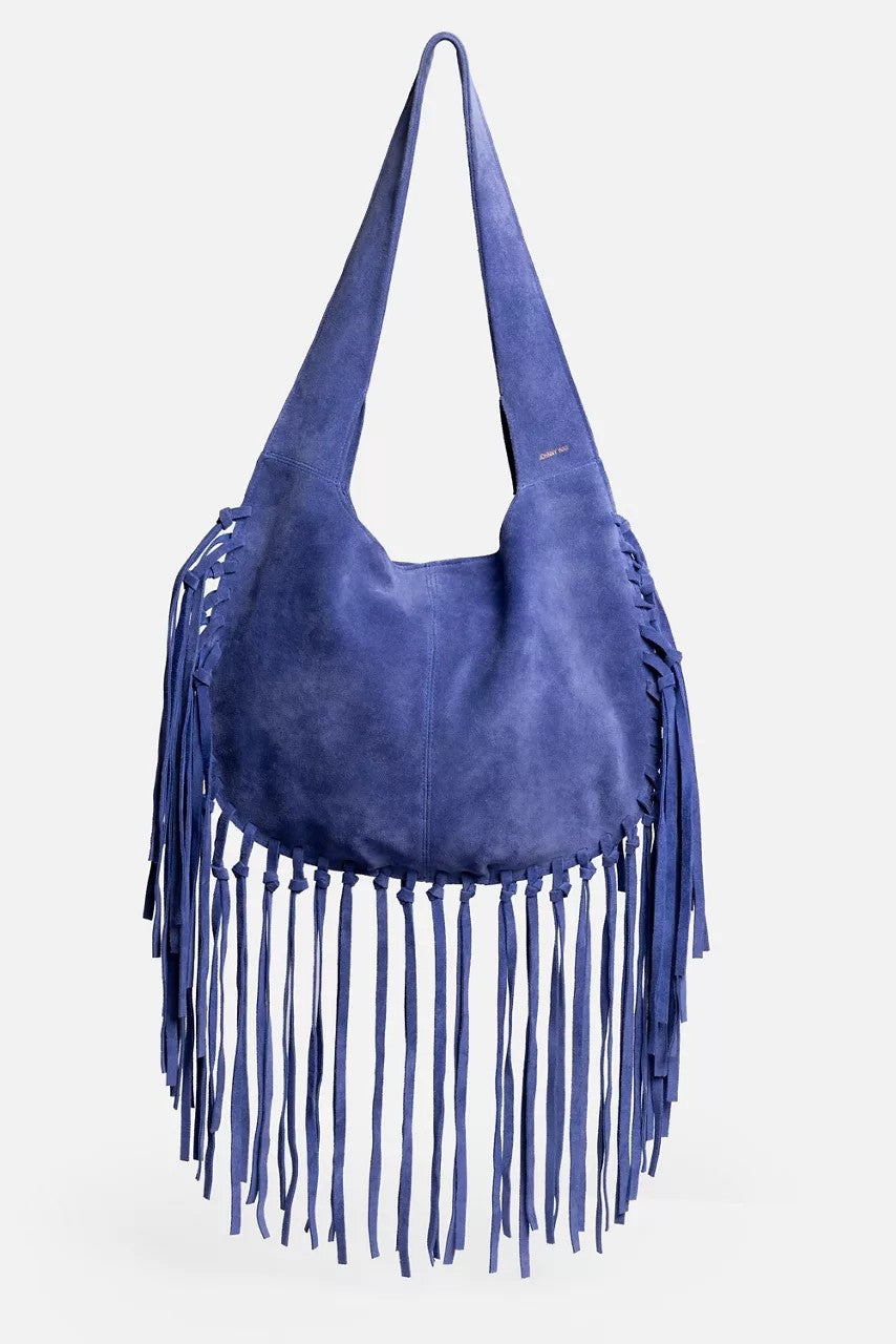 Johnny Was Women WESTERN ITALIAN SUEDE FRINGE BAG