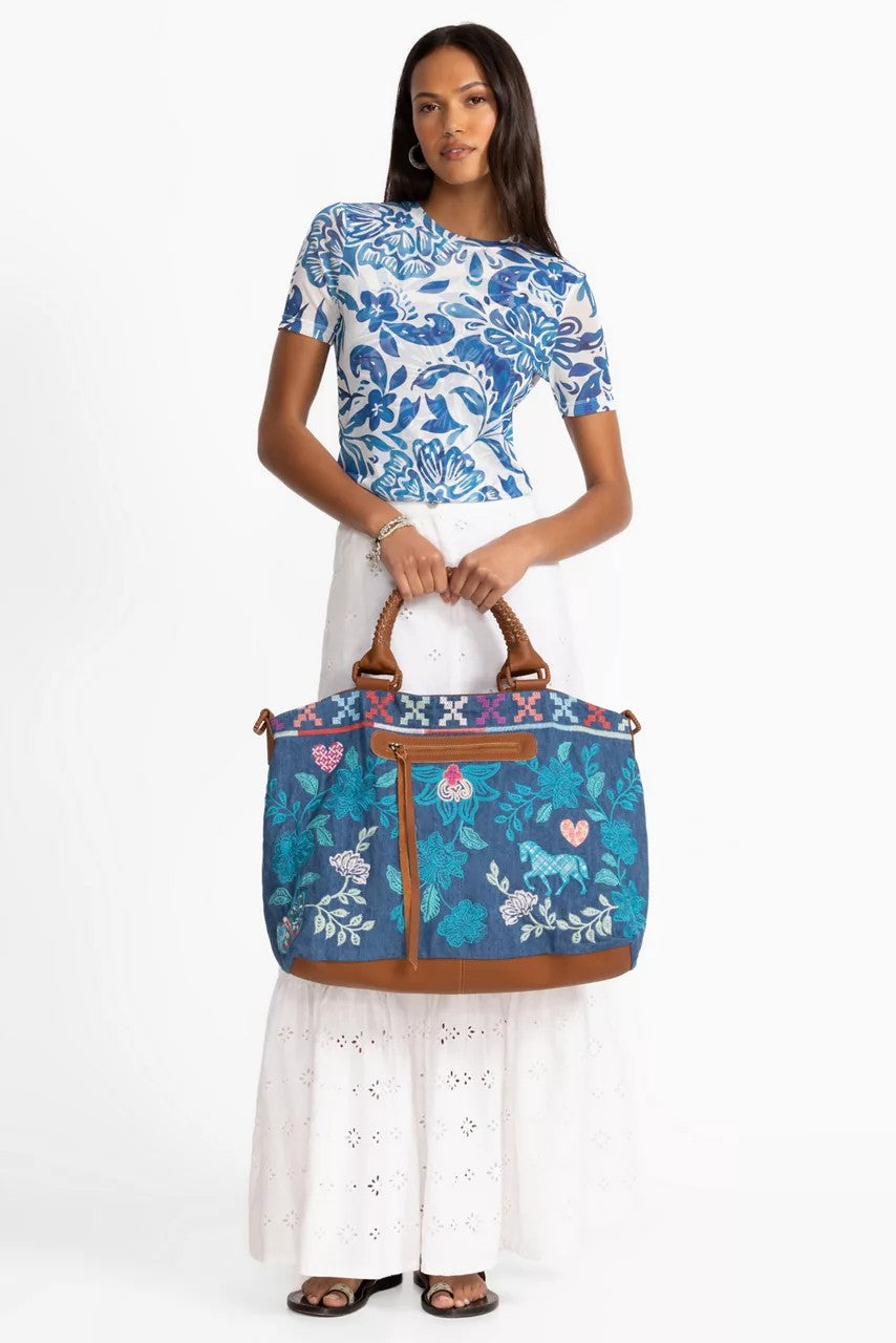 Johnny Was Women OVERNIGHT BAG