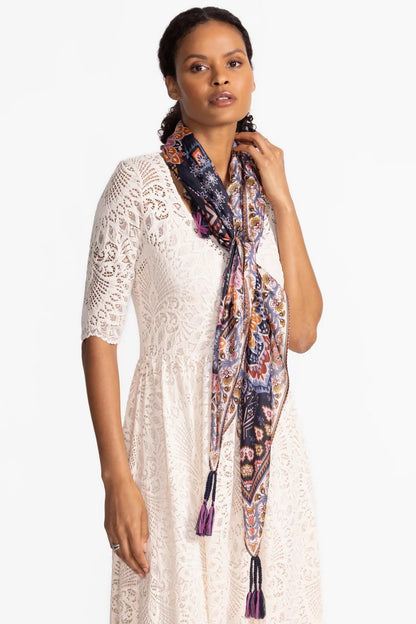 Johnny Was Women PADMA SILK SCARF