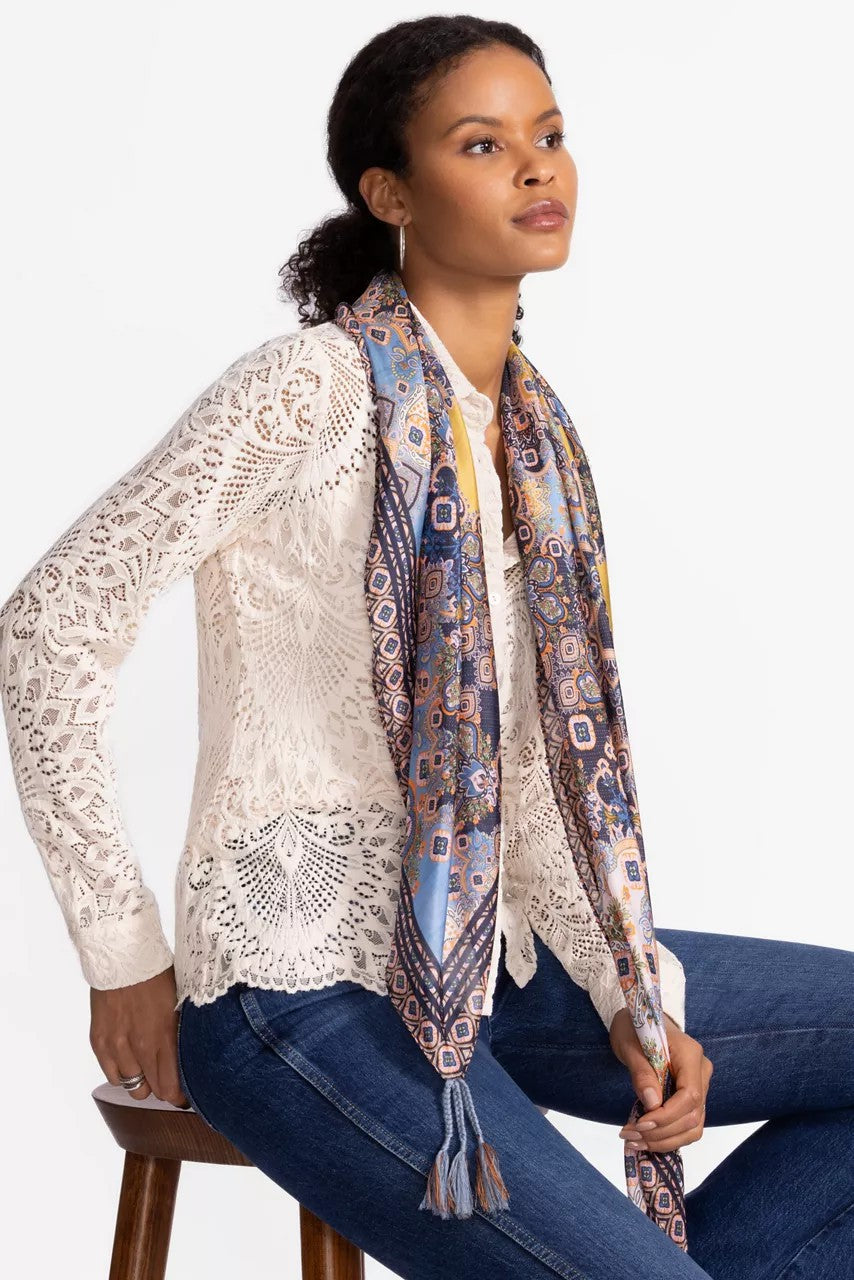Johnny Was Women POMONA SILK SCARF