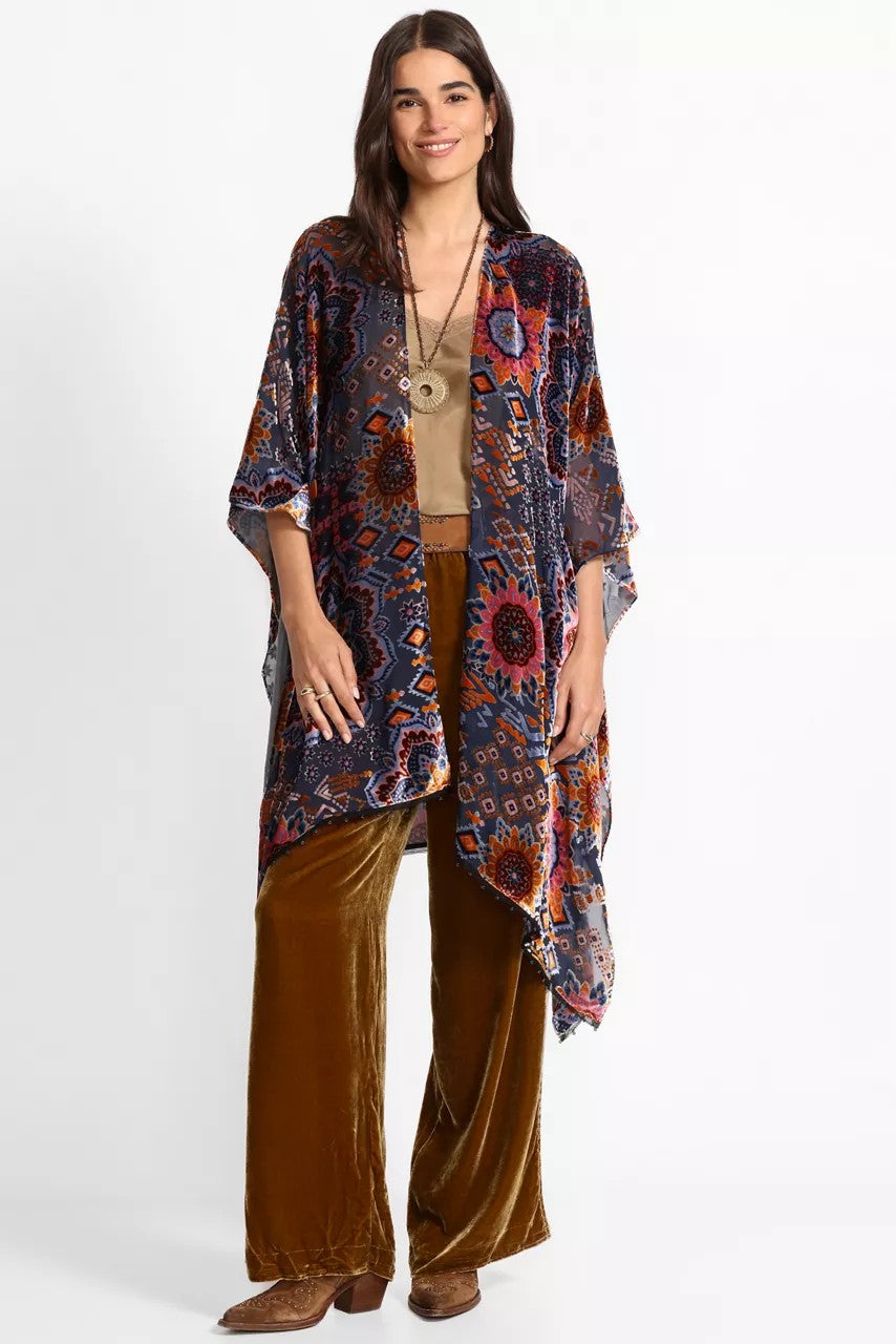 Johnny Was Women BURNOUT VELVET SHAWL