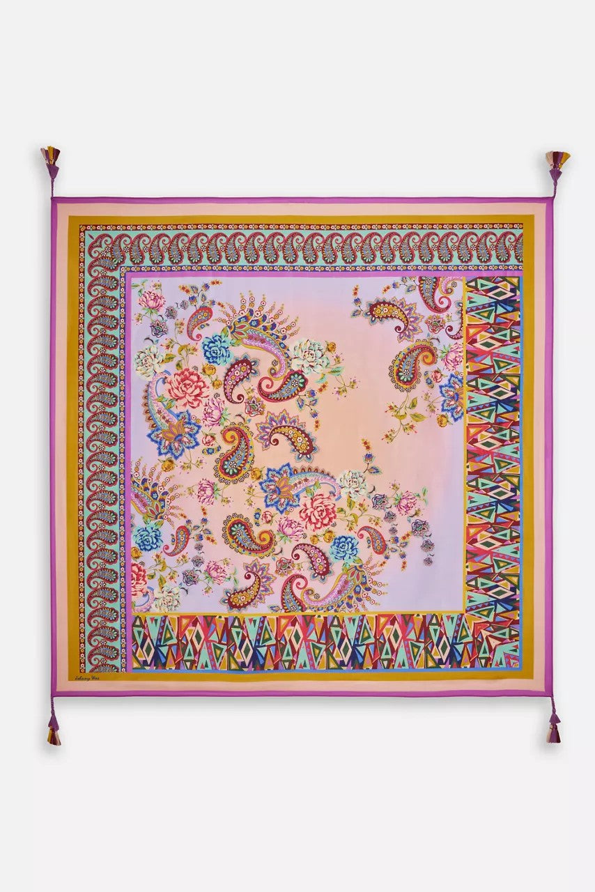 Johnny Was Women MAGALY SILK SCARF