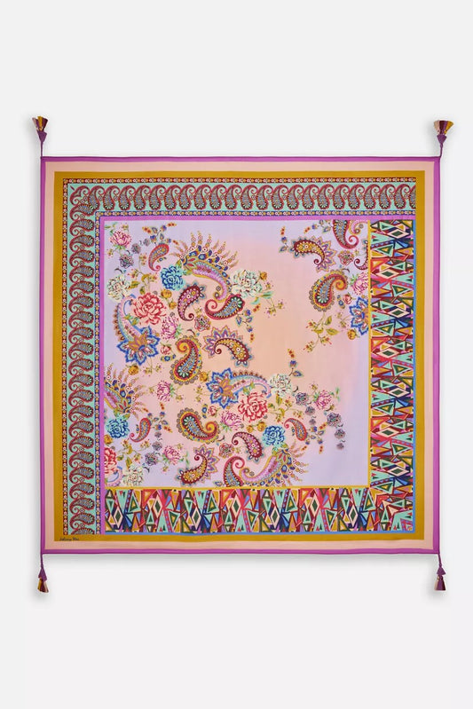 Johnny Was Women MAGALY SILK SCARF