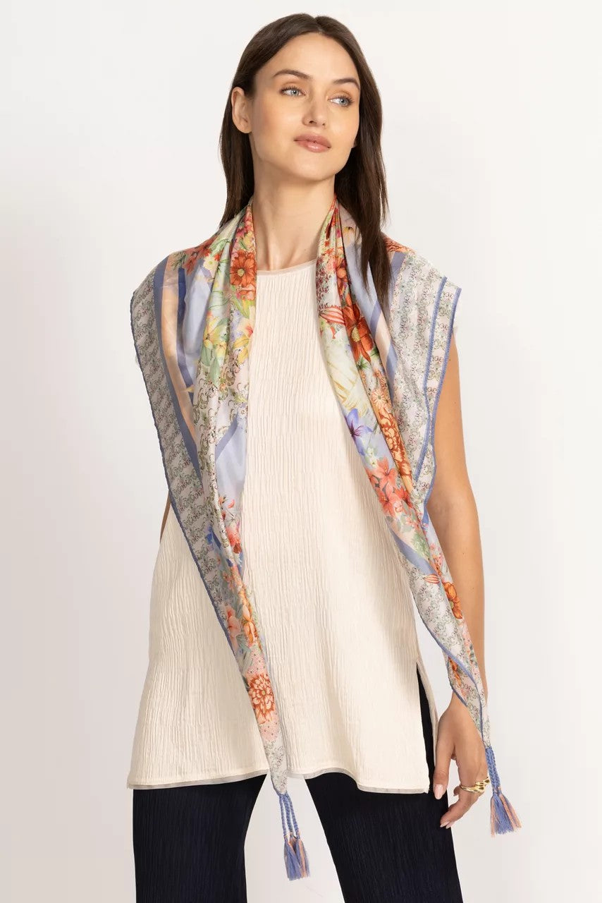 Johnny Was Women ASTERIA SILK SCARF