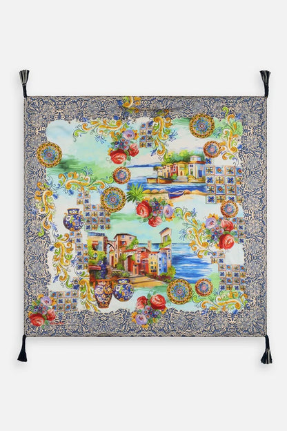 Johnny Was Women CHRISTY SILK SCARF