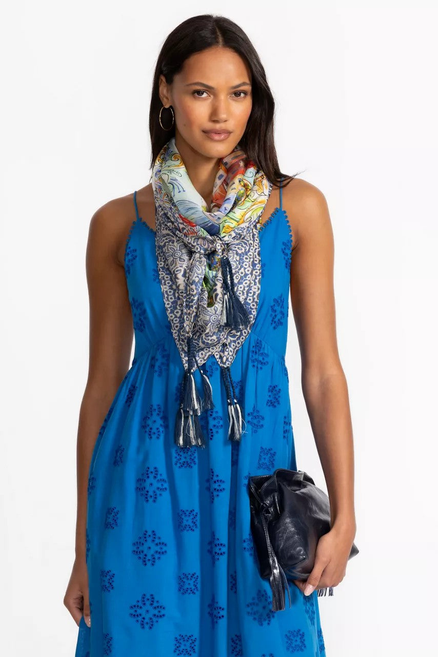 Johnny Was Women CHRISTY SILK SCARF