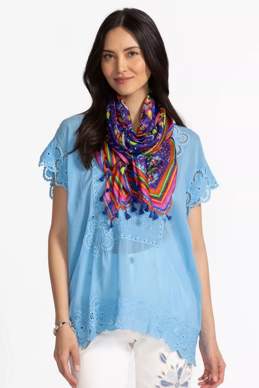 Johnny Was Women THERESA SILK SCARF