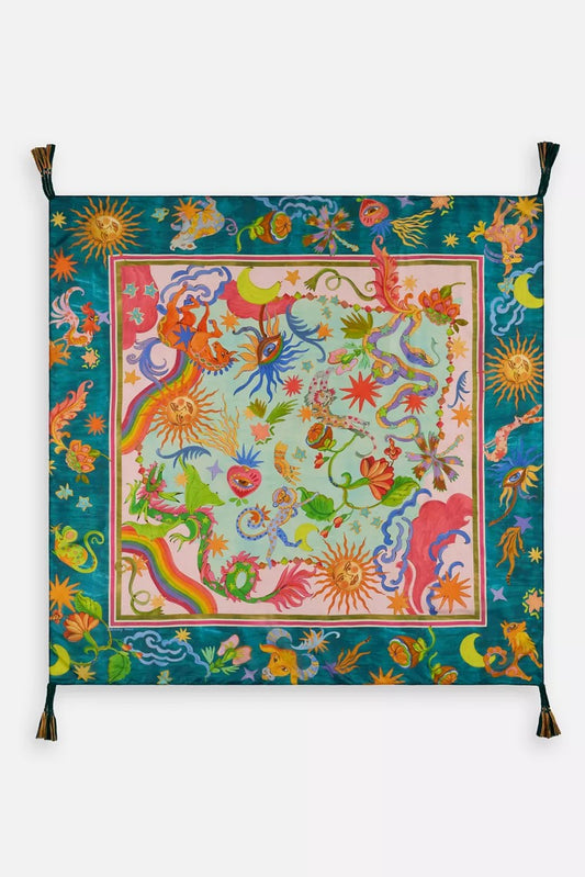 Johnny Was Women KAYLA SILK SCARF