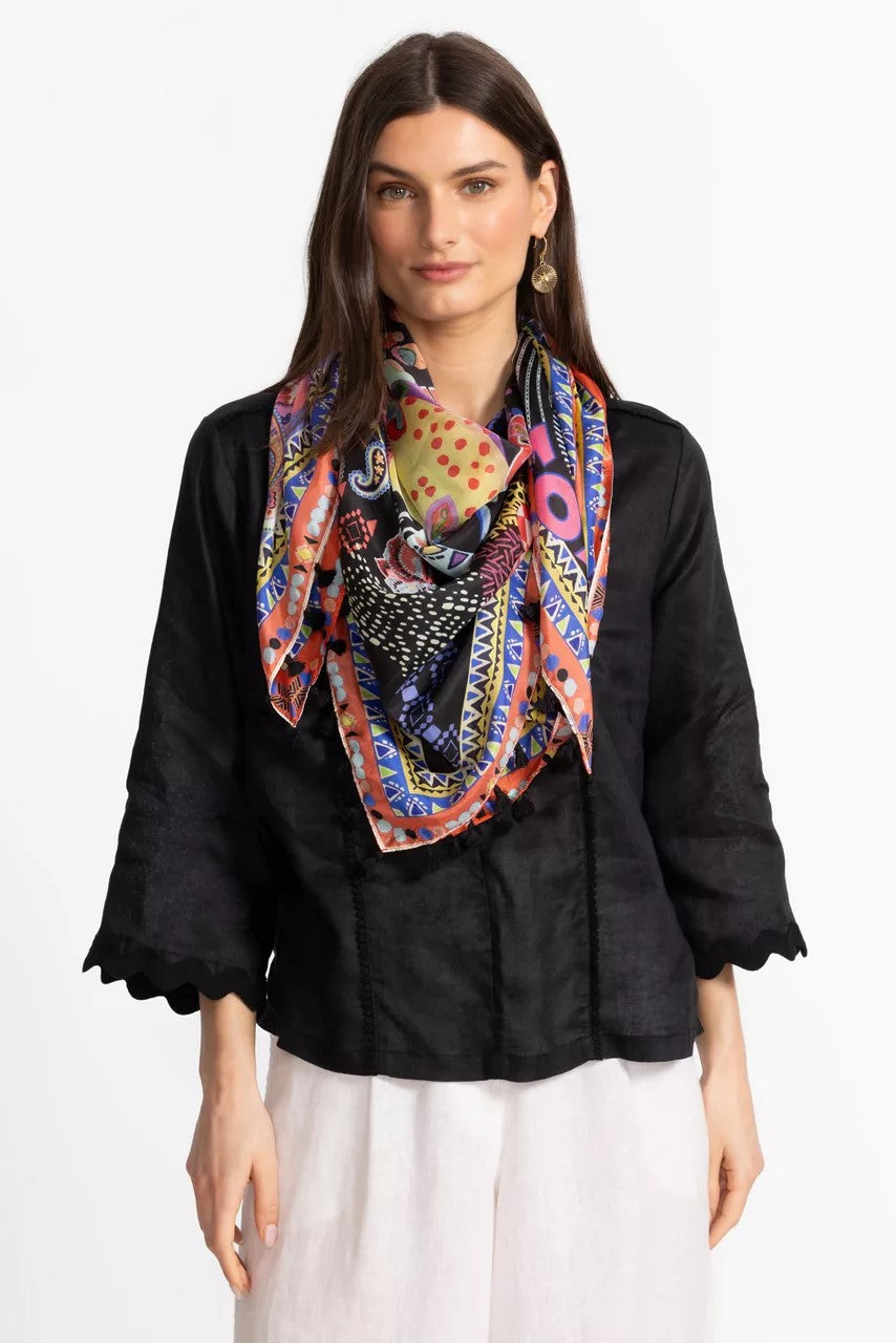 Johnny Was Women JENNY SILK SCARF