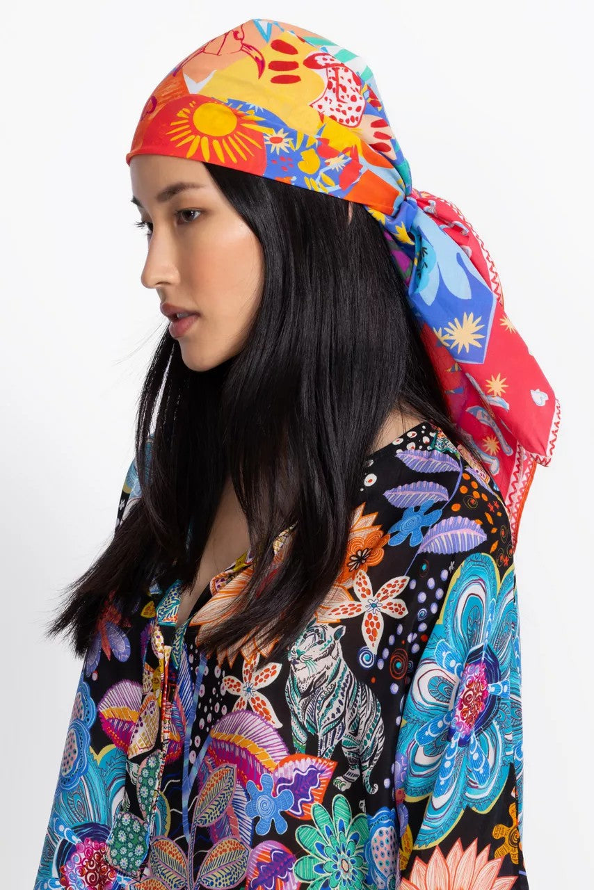 Johnny Was Women LIBERTY HEAD SCARF