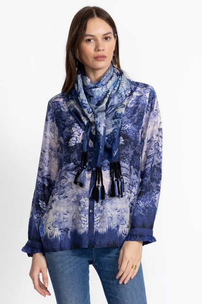 Johnny Was Women SILK SCARF