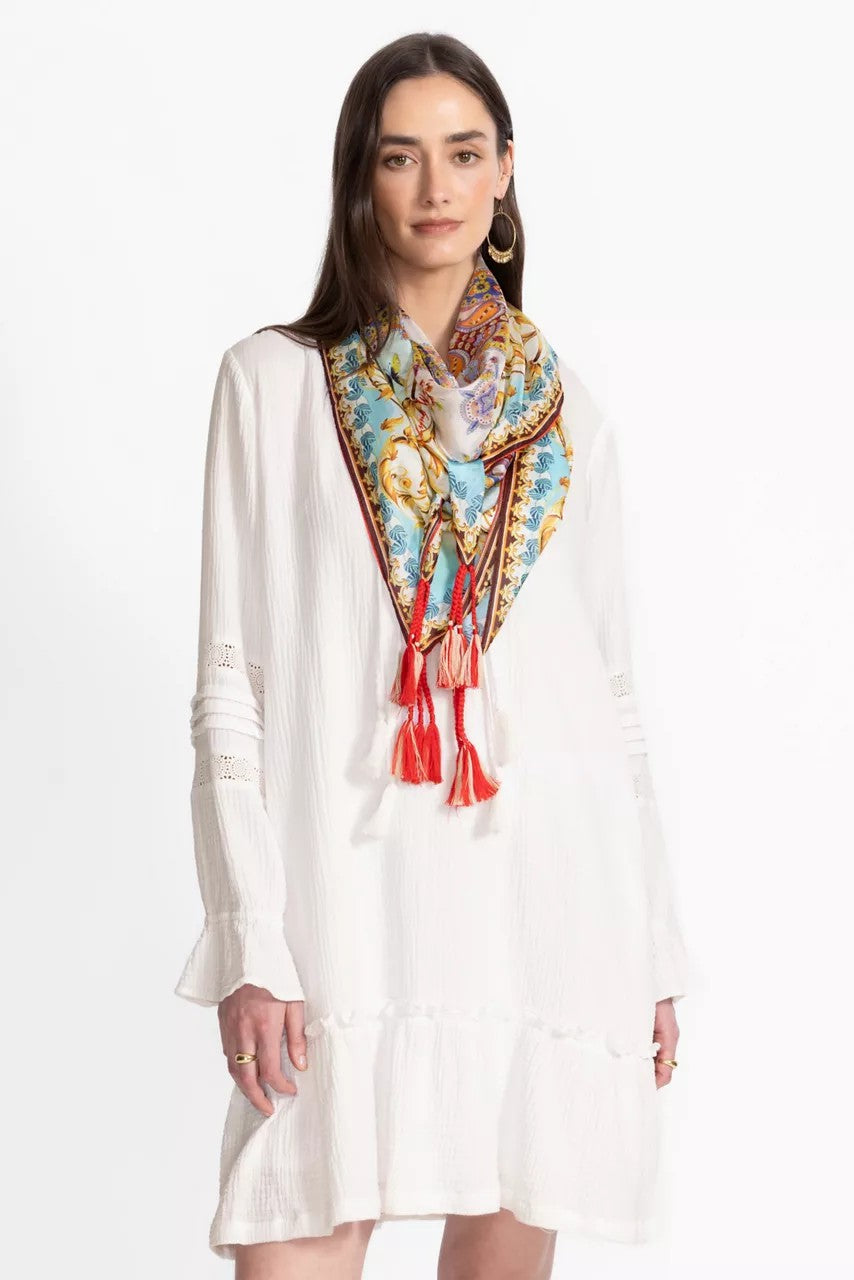 Johnny Was Women SILK SCARF