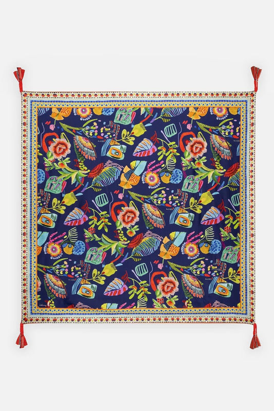 Johnny Was Women FAROUT SILK SCARF