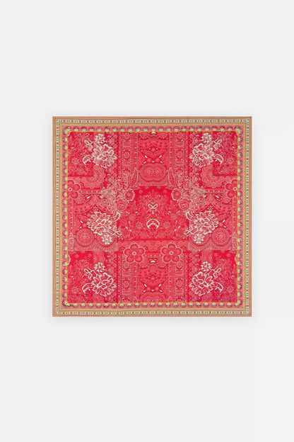 Johnny Was Women DENIM EMBROIDERY HEAD SCARF