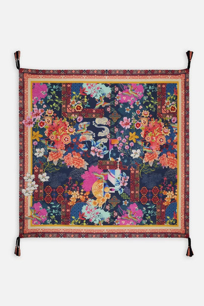 Johnny Was Women DREAMER BLU SILK SCARF