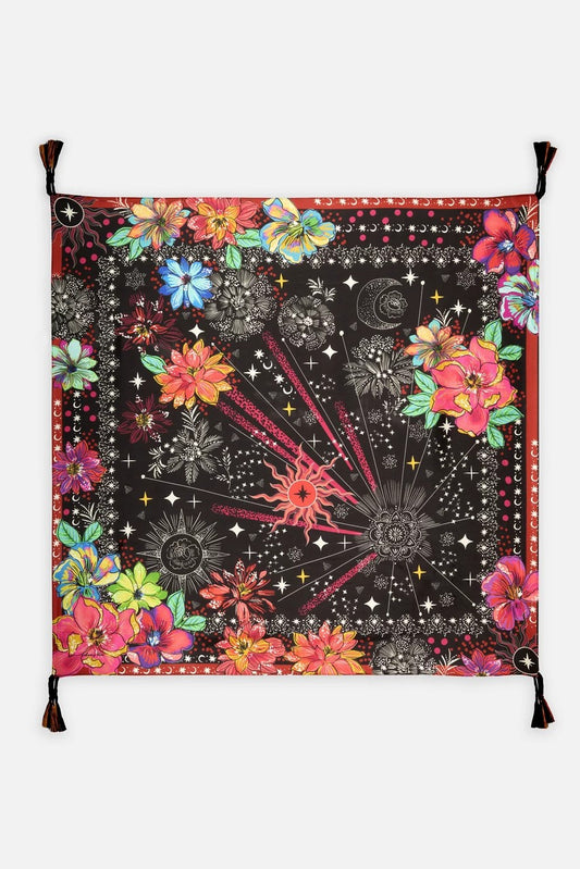 Johnny Was Women STARRY NIGHT SILK SCARF