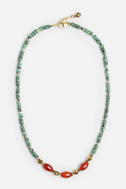 Johnny Was Women AWAY WE GO BEADED NECKLACE