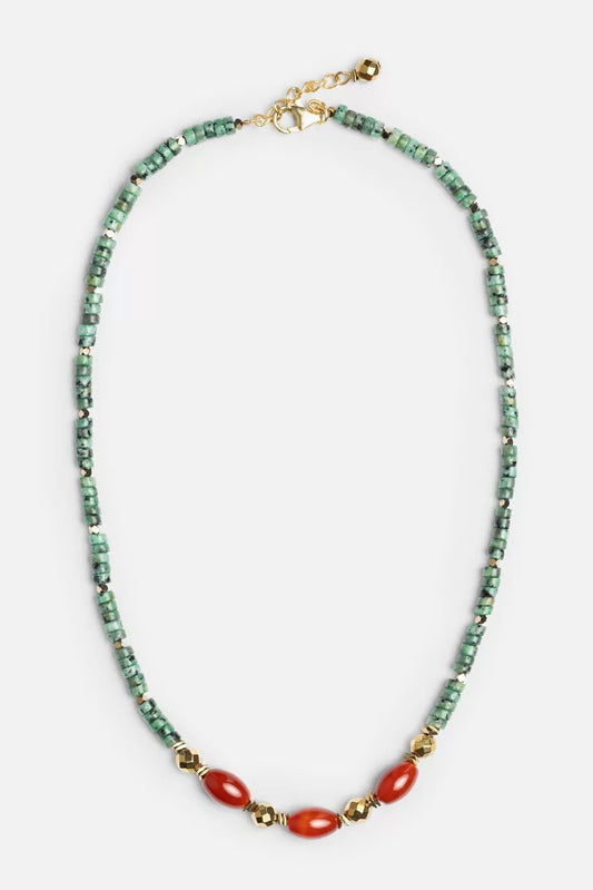 Johnny Was Women AWAY WE GO BEADED NECKLACE