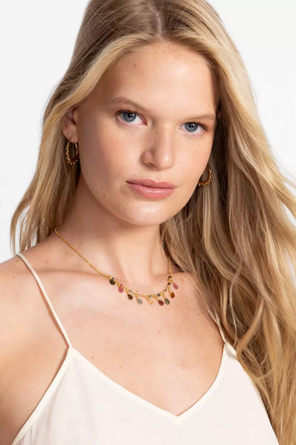 Johnny Was Women COLORFUL ARRAY WATERFALL NECKLACE